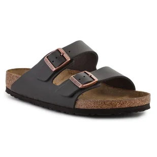 Klapki Birkenstock Arizona M 0051101 brązowe - Klapki i japonki męskie - miniaturka - grafika 1