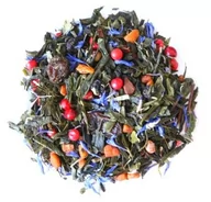 Herbata - Herbata zielona o smaku jagodowe marzenie 120g najlepsza herbata liściasta sypana w eko opakowaniu - miniaturka - grafika 1