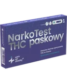 Testy ciążowe i diagnostyczne - Narko Test THC paskowy domowy test do wykrywania THC w moczu, 1 sztuka - miniaturka - grafika 1