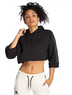 Bluzy damskie - Kappa Damska bluza Aneat Authentic, czarny, M - miniaturka - grafika 1
