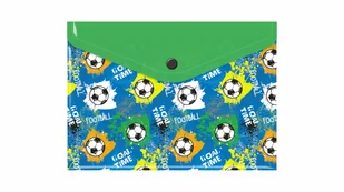 Teczka koperta A5 pp z nadrukiem football - Teczki i skoroszyty - miniaturka - grafika 1