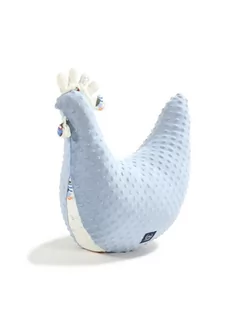 La Millou Kura Babci Dany minky ( Puffin - Wind Blue ) - Kołdry i poduszki dla dzieci - miniaturka - grafika 1