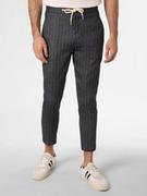 Spodnie męskie - Finshley & Harding London - Spodnie męskie z dodatkiem lnu  Philip, niebieski - miniaturka - grafika 1