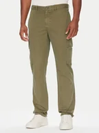 Spodnie męskie - Tommy Hilfiger Spodnie materiałowe Denton MW0MW39695 Zielony Straight Fit - miniaturka - grafika 1