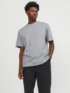 Koszulki męskie - Jack & Jones Koszulka w kolorze szarym - miniaturka - grafika 1
