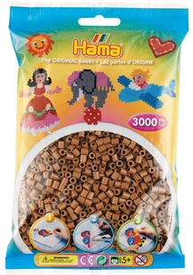 Hama 201-76 - nugatowy - 3000 koralików midi - Prace ręczne dla dzieci - miniaturka - grafika 1