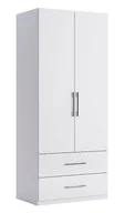 Szafy - Biała nowoczesna szafa uchylna R0-N83 - miniaturka - grafika 1
