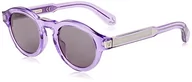 Okulary przeciwsłoneczne - Police Unisex SPLB33 okulary przeciwsłoneczne, fioletowe, rozmiar 47, fioletowy - miniaturka - grafika 1
