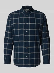 Koszula casualowa o kroju slim fit z czystej bawełny model ‘OWEN’ - Koszule męskie - miniaturka - grafika 1