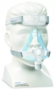 Maska Amara Gel, z portem wydechowym i uprzężą, roz. M - Urządzenia medyczne - miniaturka - grafika 3