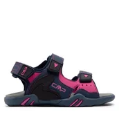 Buty dla dziewczynek - Sandały CMP Kids Alphard Hiking Sandal 39Q9614 Granatowy - miniaturka - grafika 1