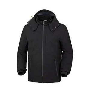 Tucano Urbano Kurtka wyspa Cztery pory roku, krótki krój (50) M czarny - Odzież motocyklowa - miniaturka - grafika 1