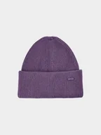 Czapki damskie - 4F Czapka zimowa damska - fioletowa S - miniaturka - grafika 1
