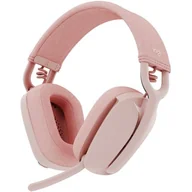 Słuchawki - LOGITECH Zone Vibe 100 Różowe - miniaturka - grafika 1