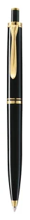Pelikan K400 Czarny Przyciskany długopis 1 szt. - Długopisy - miniaturka - grafika 1