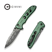 Noże - Civivi Hyperpulse Green Aluminium, Damascus (C23087A-DS1) - miniaturka - grafika 1