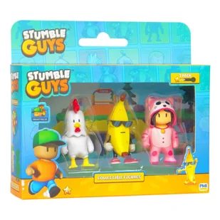 figurka stumble guys pmi zestaw figurek chicken bnaana guy meowmer peely - Figurki dla dzieci - miniaturka - grafika 1