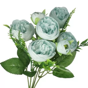 SZTUCZNE KWIATY GAŁĄZKI ROŚLINY PEONIA PIWONIA JAK ŻYWA - Sztuczne kwiaty - miniaturka - grafika 1