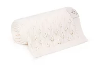 Koce i narzuty dla dzieci - My Memi, Ażurowy kocyk bambusowy, Cream - miniaturka - grafika 1