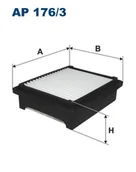 Filtry powietrza - Filtron AP 176/3 FILTR POWIETRZA - miniaturka - grafika 1