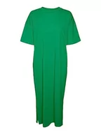 Sukienki - VERO MODA Women's VMMOLLY SS Oversize Calf Dress NOOS sukienka, jasnozielona, M, jasnozielony, M - miniaturka - grafika 1