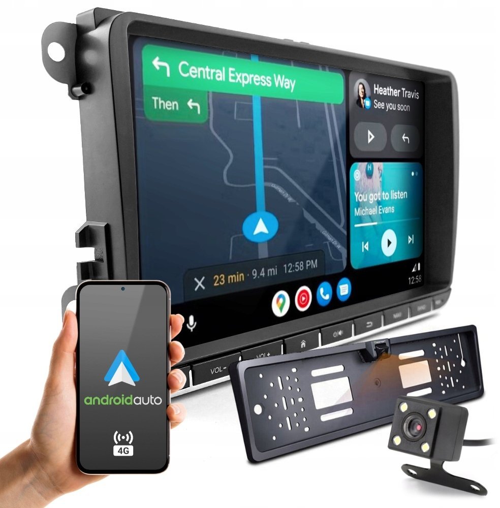 GOMEDIA Radio 4GB RAM Volkswagen 9