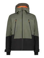 Kurtki narciarskie - CMP Kurtka narciarska w kolorze oliwkowo-czarnym - miniaturka - grafika 1