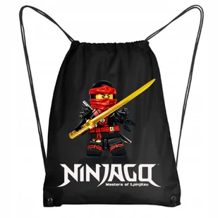 Worek Szkolny Na Buty Plecak Lego Ninjago +IMIĘ 6 - Plecaki worki - miniaturka - grafika 1