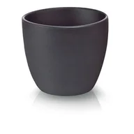 Donice - Osłonka ceramiczna czarny mat 6 cm - miniaturka - grafika 1