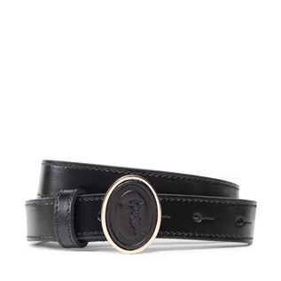 Paski - Trussardi Pasek Damski Belt H2,5 Oval 75L00157 K299 Pasek Damski Belt H2,5 Oval 75L00157 K299 - grafika 1