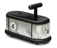 Chodziki - Jeździk czarny dla dzieci Koala La Cosa Italtrike - miniaturka - grafika 1