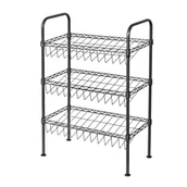 Szafki na buty - Stojak na obuwie Tola grafit - miniaturka - grafika 1