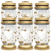 Lampiony i znicze - Znicz Bolsius 3S 18 Złote serce wkład 36h 1,5 dnia 1 sztuka - miniaturka - grafika 1