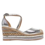 Półbuty damskie - Półbuty Alma En Pena V251061 Srebrny - miniaturka - grafika 1