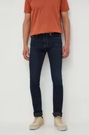 Spodnie męskie - Karl Lagerfeld jeansy męskie kolor granatowy - miniaturka - grafika 1