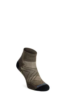 Skarpety biegowe Smartwool Run Zero Cushion Ankle - military olive - Skarpetki i podkolanówki sportowe - miniaturka - grafika 1