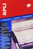 Etykiety do drukarek - APLI 10172 pudełko etykiety ciągłe 134,6 x 99,4 mm, S11500U - miniaturka - grafika 1