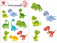 Pedagogika i dydaktyka - Tatuaże zmywalne dla dzieci Dinusie 1 - miniaturka - grafika 1