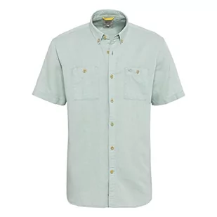 camel active Męska koszula 409219/1S49, jasnozielona, L, Light Aqua Green, L - Koszule męskie - miniaturka - grafika 1