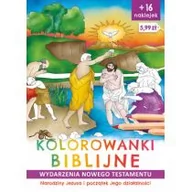 Religia i religioznawstwo - Narodziny Jezusa I Początek Jego Działalności Wydarzenia Nowego Testamentu Kolorowanki Biblijne Ireneusz Korpyś,józefina Kępa - miniaturka - grafika 1