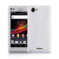 Etui i futerały do telefonów - Sony Cadorabo Xperia L silikonowe etui od cadorabo X-Line wzór TPU etui ochronne etui do Xperia L pokrowiec bumper case back cover DE-101189 - miniaturka - grafika 1