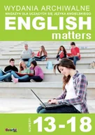Książki do nauki języka angielskiego - Wydania archiwalne English Matters 13-18 (płyta CD) - miniaturka - grafika 1