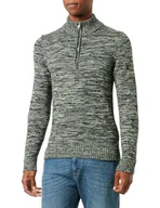 Kurtki męskie - s.Oliver Sales GmbH & Co. KG/s.Oliver Męska kurtka z dzianiny ze stójką i kołnierzem, brązowy, M - miniaturka - grafika 1