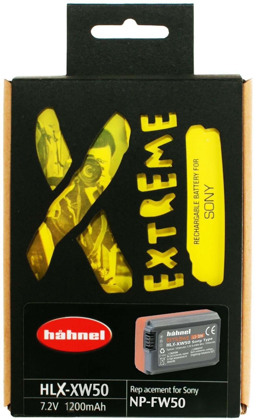 Akumulator Hahnel Hähnel Battery Extreme Sony HLX-XW50