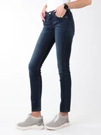 Spodnie damskie - Jeansy Lee Scarlett Skinny Pitch Royal L526WQSO - miniaturka - grafika 1