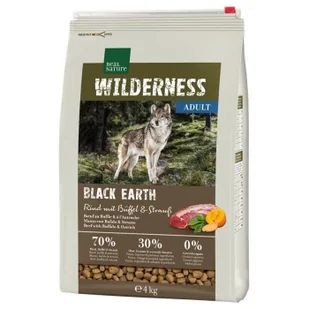 REAL NATURE Wilderness Black Earth Wołowina i bawół 4 kg - Sucha karma dla psów - miniaturka - grafika 1