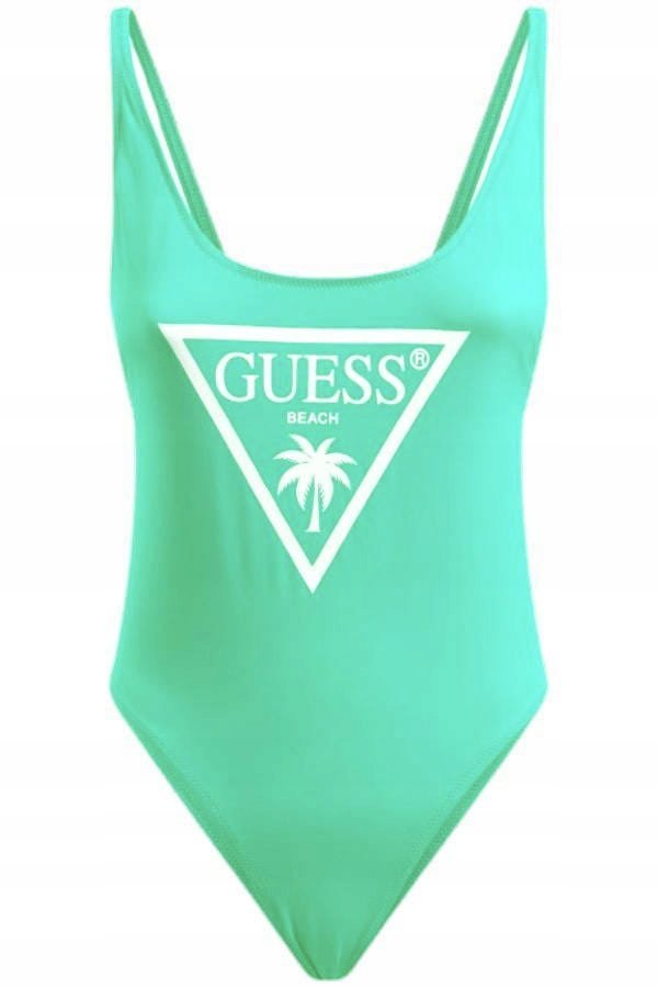 STRÓJ KĄPIELOWY DAMSKI GUESS E02J33 LY00K ZIELONY - L