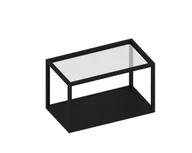 Półki do kuchni - Półka metalowa Qbox czarna 60 cm - miniaturka - grafika 1