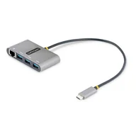 Huby USB - StarTech HB30C3A1GEA2 huby i koncentratory USB 3.2 Gen 1 (3.1 Gen 1) Type-C 5000 Mbit/s Szary - miniaturka - grafika 1