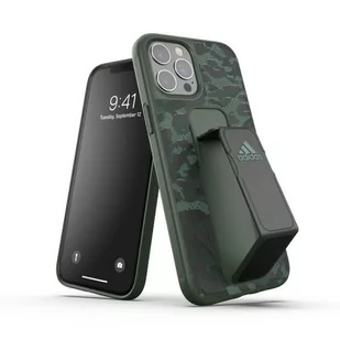 Adidas SP Grip Case Leopard iPhone 12 Pro Max green/zielony 43723 - Etui i futerały do telefonów - miniaturka - grafika 1